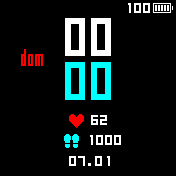 Face stock cian color