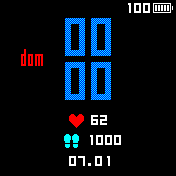 Face stock  color blue light