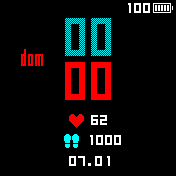 STOCK 12Hrs  blue and red