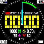 Digital cyan orange lunamoth v2