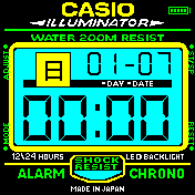 CASIO水　彡(^)(^)