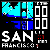 San Francisco - Azul/Celeste