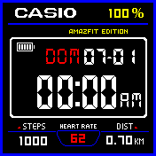 CASIO CLASIC 12h dark edition