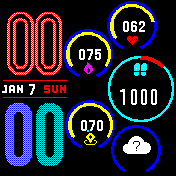 Rainbow circles 2 EN, GR,ES, IT