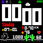 MOD ( Dino ) 24H and 12H ( 12:00 AM/PM)