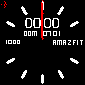 Simple Análogo Amazfit Segundero