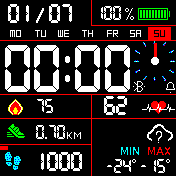 Digital FullPrv no Seconds 12H