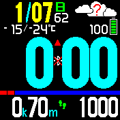 大字体时钟 和特别上午下午big font and fan AM PM