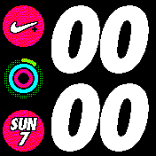 Apple Nike Watch multi color