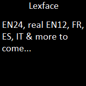 Lexface_EN12/24_ES_FR