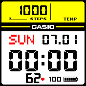 CASIO YELLOW