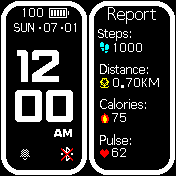 Dual MiBand4 Eng 12HR Edit