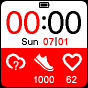 [Edit from  xals ] Casio LCD white