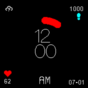 Thin Digits Applewatch Style (EDIT)