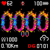 Holi Wachface Català. Numeració de Colors tipus Holi. 