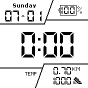 Digital Led not seconds