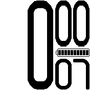 Extra Large Black-White 24h