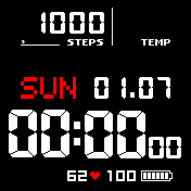 digital black yellow day