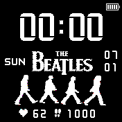 The Beatles abbey road logo