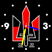 Ukrainian stylized trident