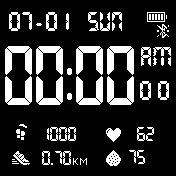 Digital simple (12h/24h)