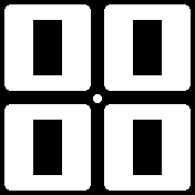 Apple Watch Style B/W Solid