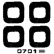 BigDigits Black/White clean