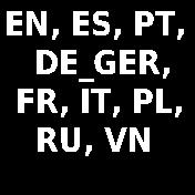 TK EN, ES, PT, DE_GER, FR, IT, PL, RU, VN