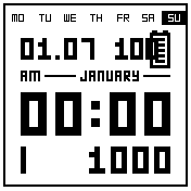 pixel black-and-white