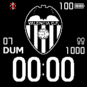 Valéncia CF B/N días semana en Valenciano