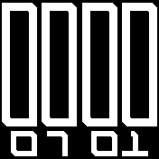 Neon Numerals Edge Tall Date Solid