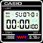 Casio F-91W Inverse