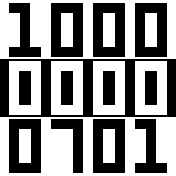 Enigma by GioMax Black White