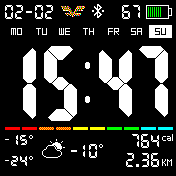 calo watch face