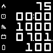 big character clean font