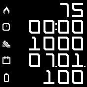 big character neon thin