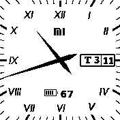 Mặt đồng hồ cổ điển