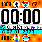 cifernik s dny v tydnu cerny