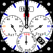 Stratos Chronograph White