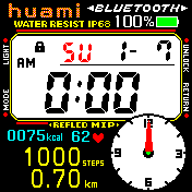 Cheap digital watchface