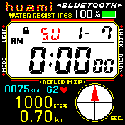 Cheap digital watchface + analog