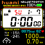 Cheap digital watchface