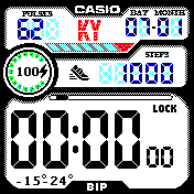 bip mi fit Casio digital v3