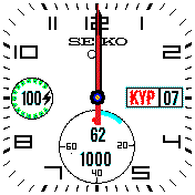 SEIKO white face for BIP
