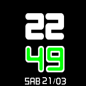 Minimal green - data fade