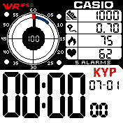 Casio greek version white bip