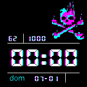 Retro Skull
