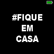 FIQUE EM CASA