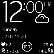 Apple UI Max Info 12HR