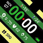 Green Titled lines RUS